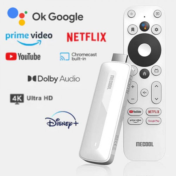 MECOOL KD5 1080P ANDROID 11 TV STICK 1+8GB WHITE